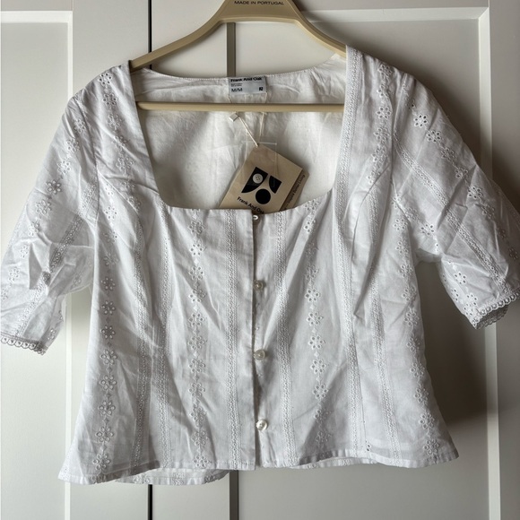 Frank and Oak Eyelet Top - Picture 3 of 6